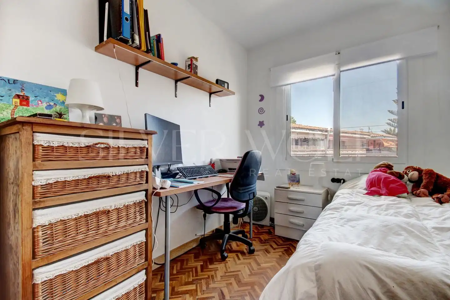Bedroom of Flat for sale in Gavà  with Air Conditioner, Heating and Parquet flooring