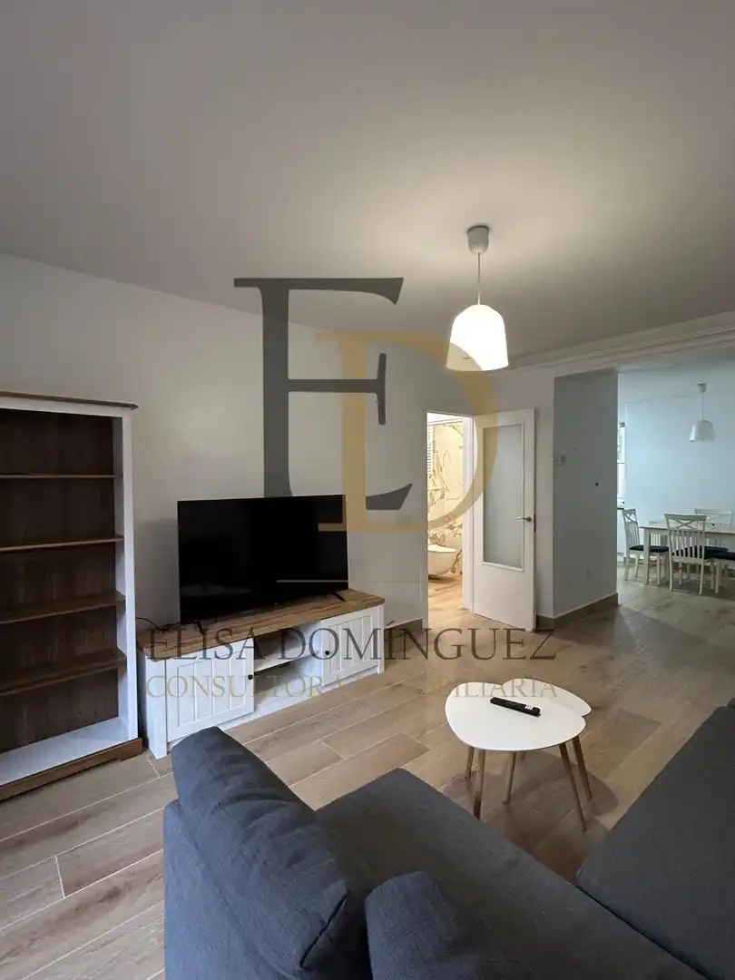Wohnzimmer von Wohnung zur Miete in Salamanca mit Heizung, Möbliert und Balkon