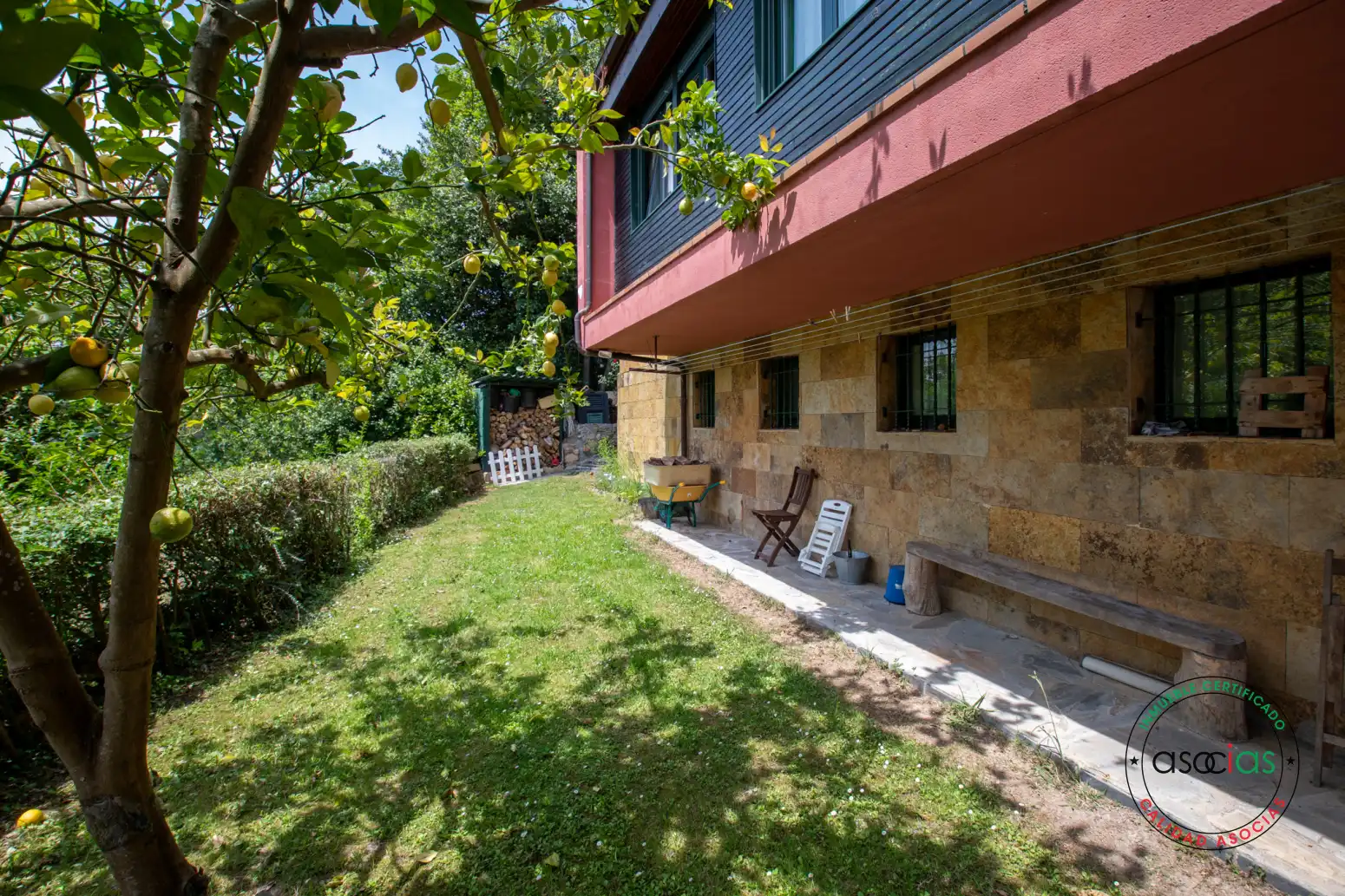 Jardín de Casa o chalet en venta en Colunga con Calefacción, Jardín privado y Terraza