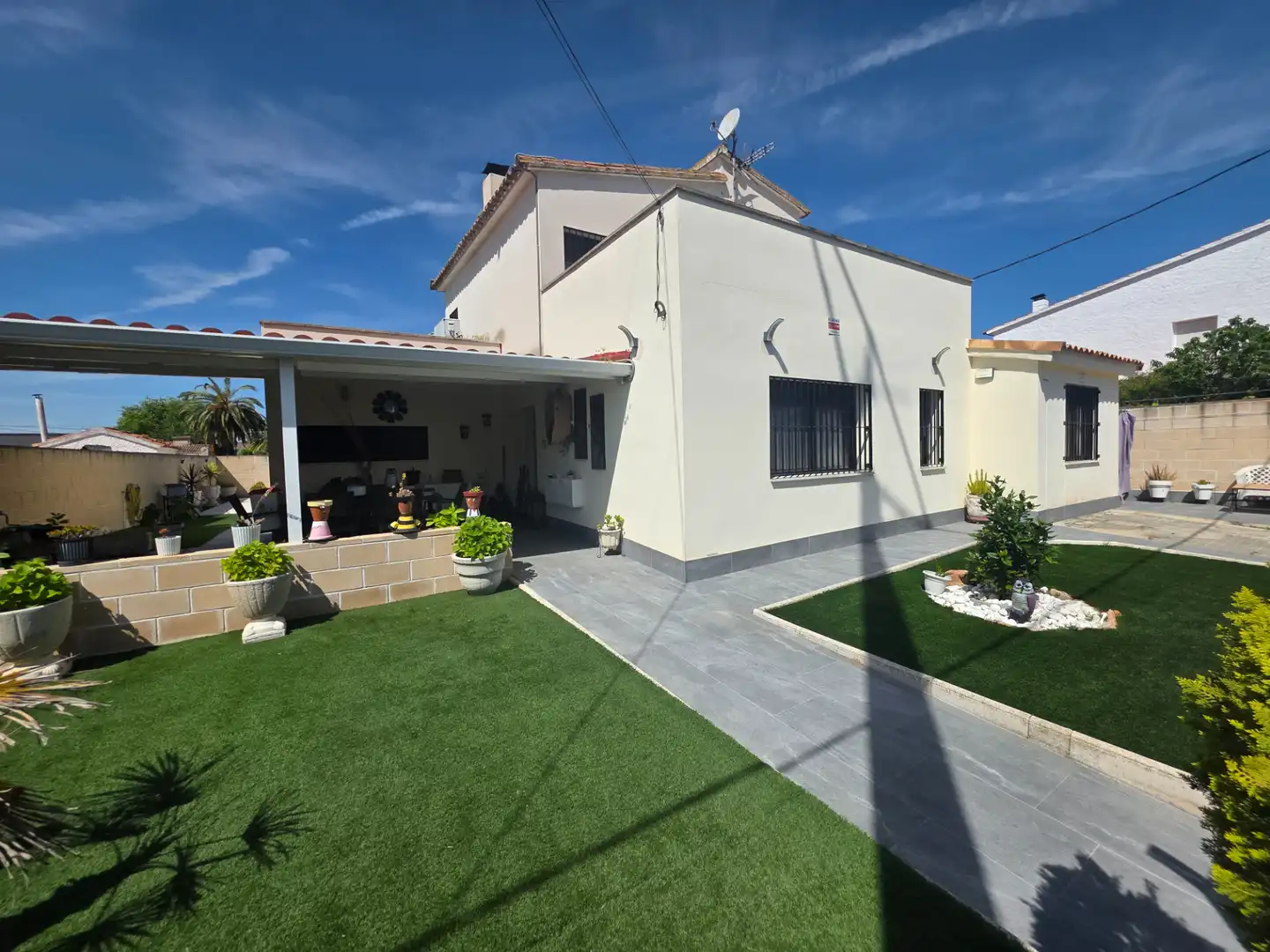 Exterior view of Houses for sale in Griñón  with Air Conditioner, Heating and Private garden