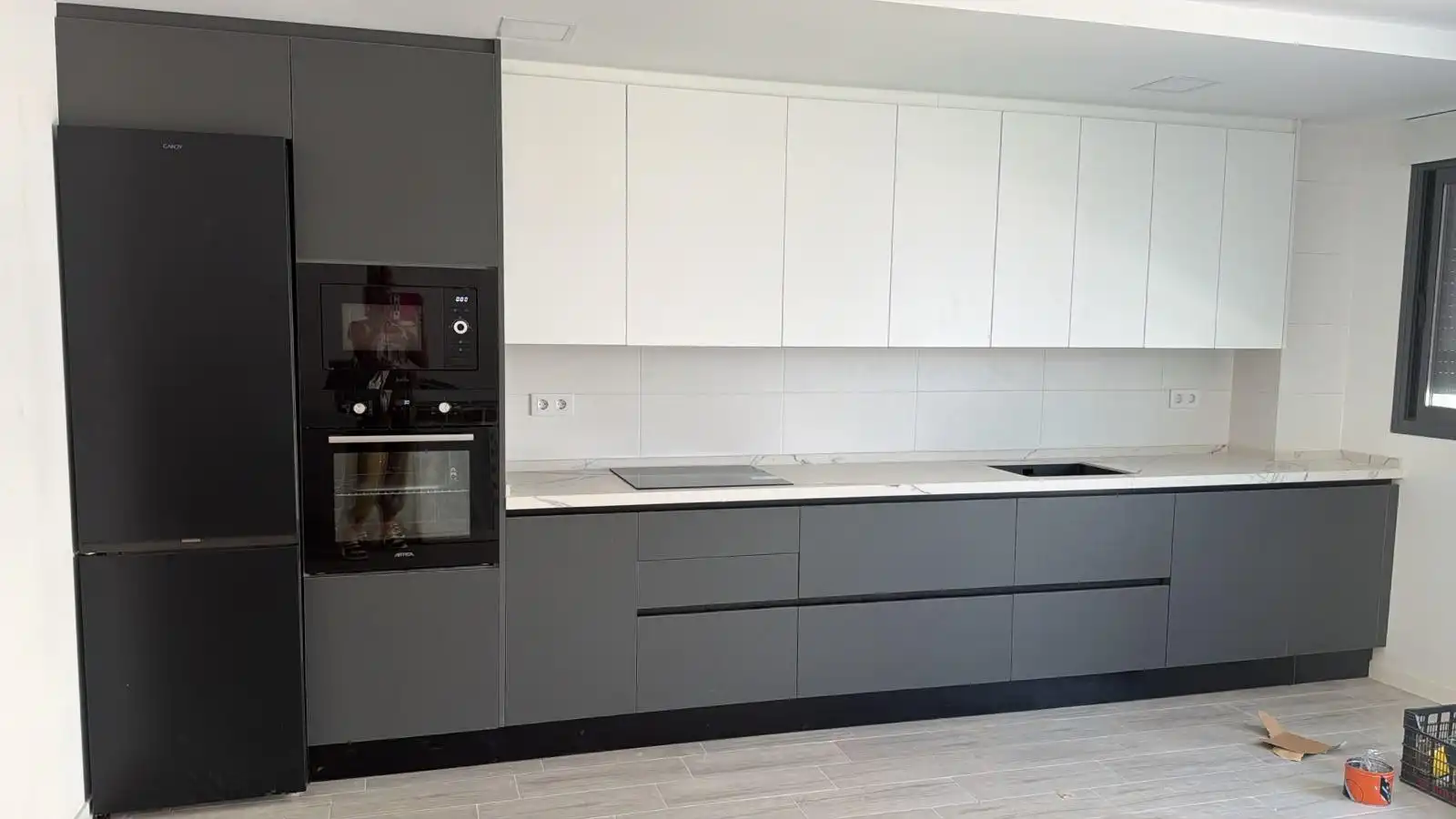Cocina de Ático de alquiler en Murcia con Aire acondicionado, Calefacción y Jardín privado