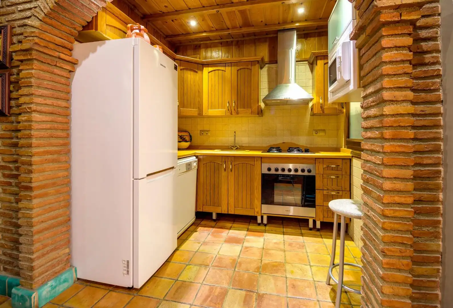 Cocina de Casa o chalet de alquiler en Padul con Calefacción, Jardín privado y Terraza