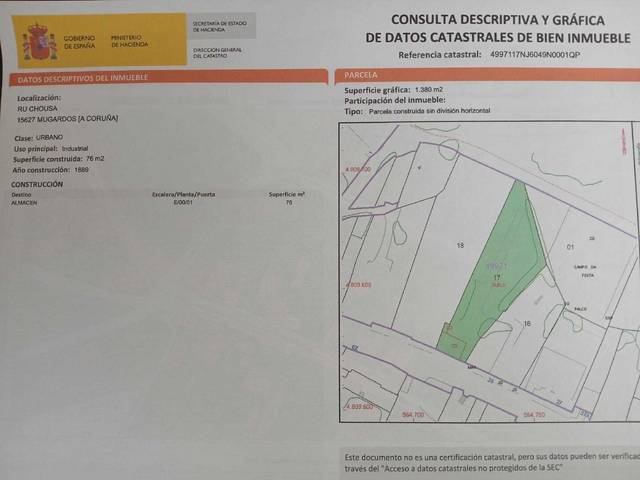 Casa-chalet en Venta en Fene
