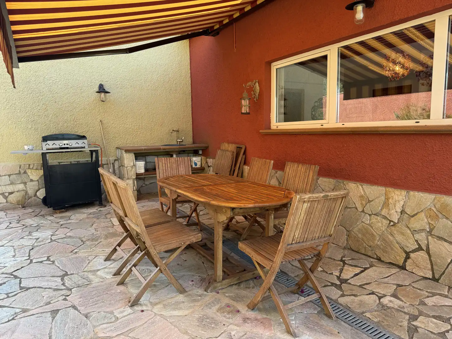Terrassa de Casa o xalet en venda en Santa Cristina d'Aro amb Calefacció, Jardí privat i Terrassa