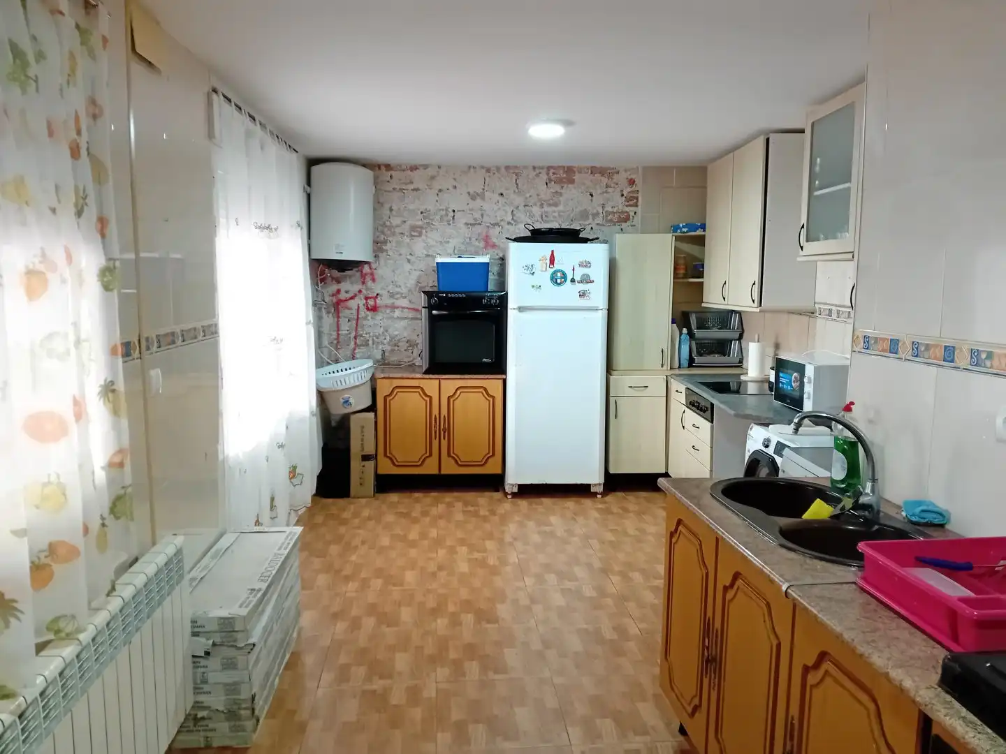 Cocina de Casa o chalet en venta en Pozuelo de Calatrava con Aire acondicionado, Calefacción y Terraza