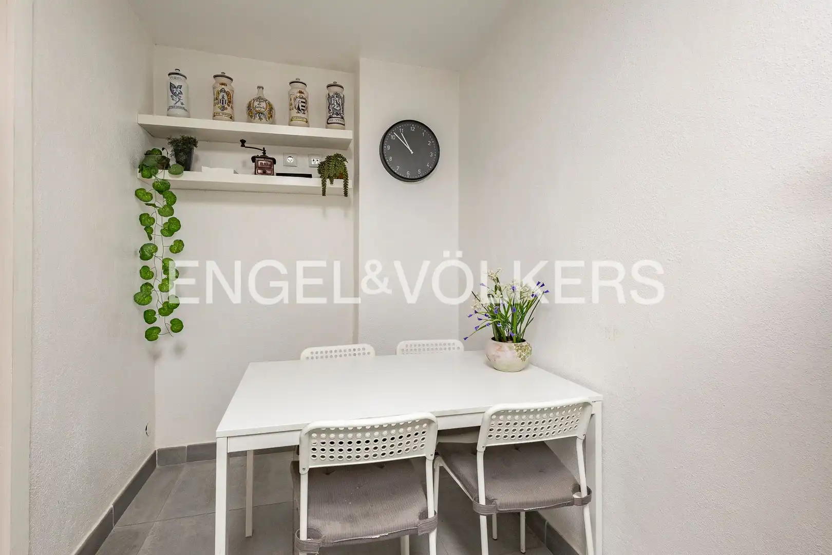 Esszimmer von Wohnung zum Verkauf in Molins de Rei mit Klimaanlage, Heizung und Parkett