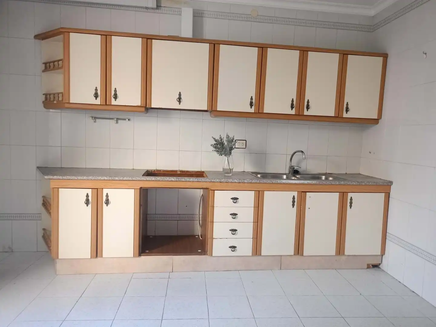 Cocina de Casa adosada en venta en Lorca con Calefacción y Terraza