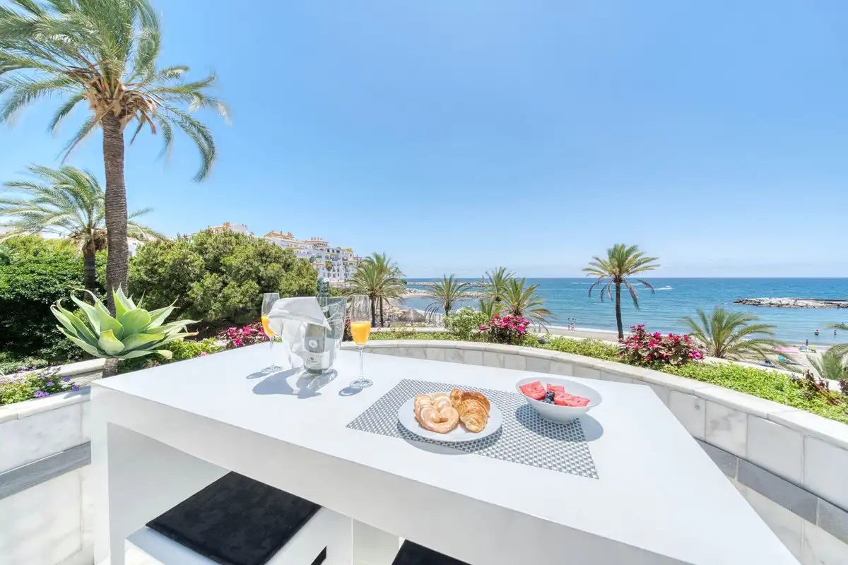 Terrassa de Apartament en venda en Marbella amb Aire condicionat, Terrassa i Traster