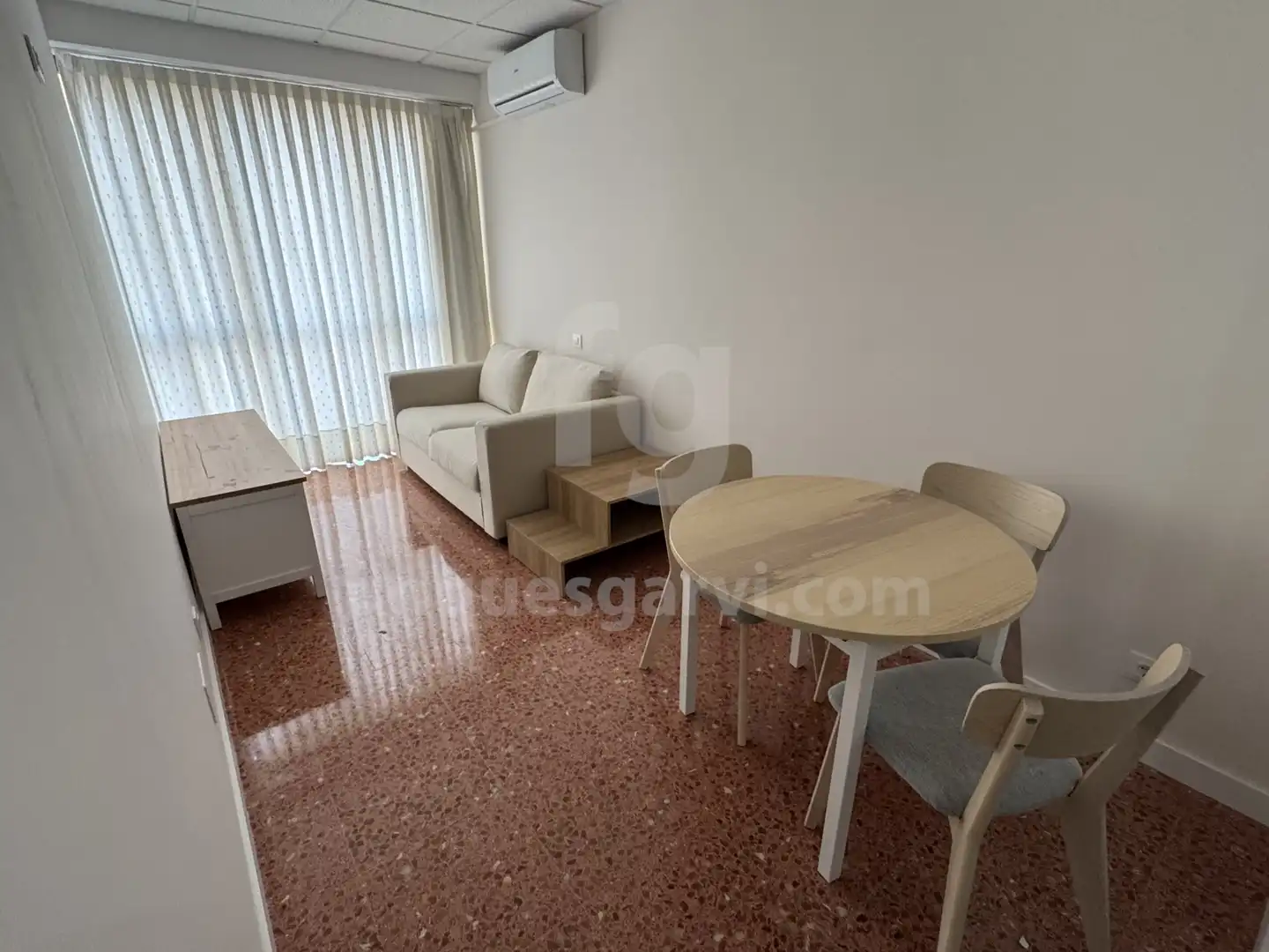 Wohnzimmer von Wohnung zur Miete in Barcelona mit Klimaanlage und Möbliert