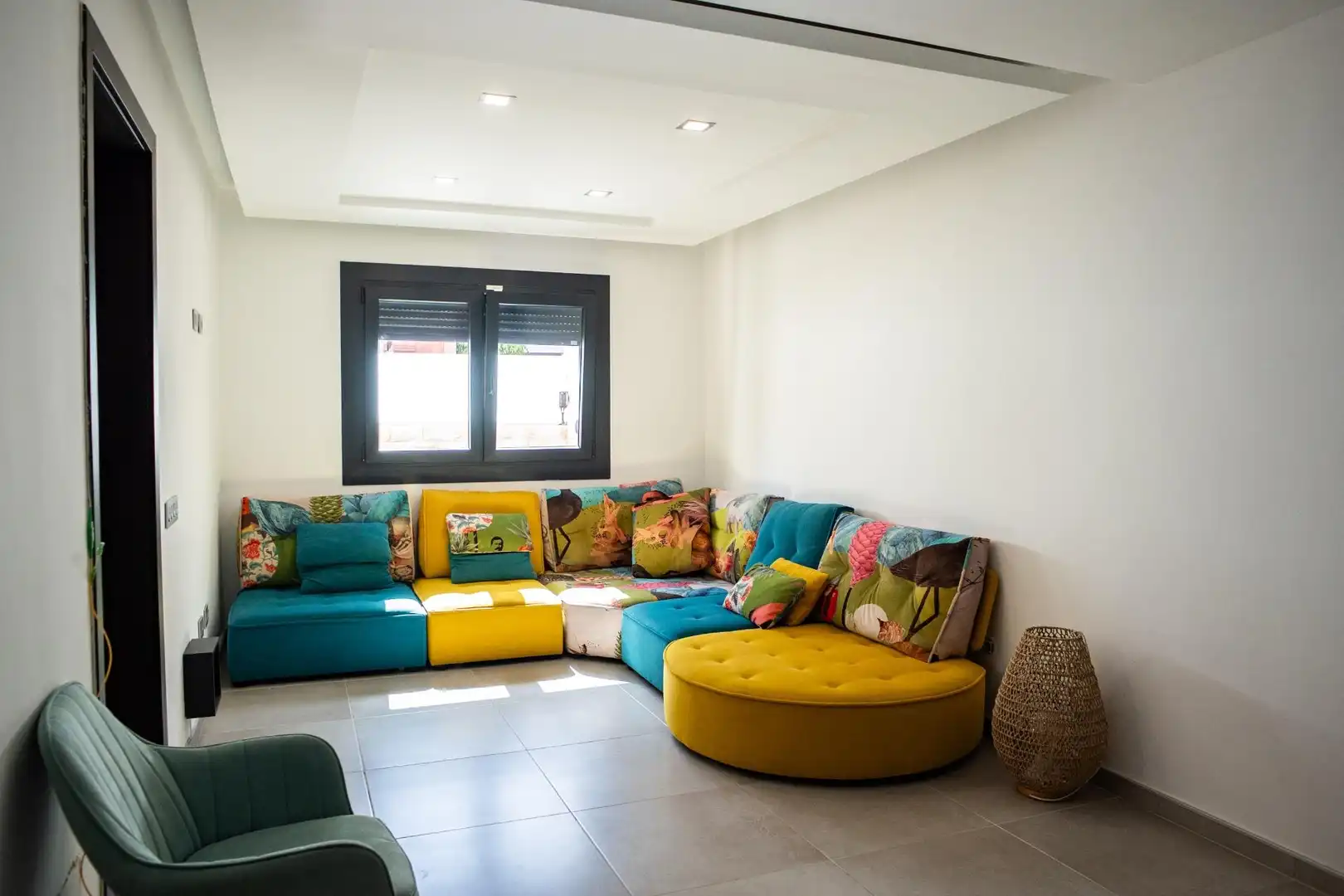 Sala de estar de Casa adosada en venta en Ingenio con Terraza, Trastero y Balcón