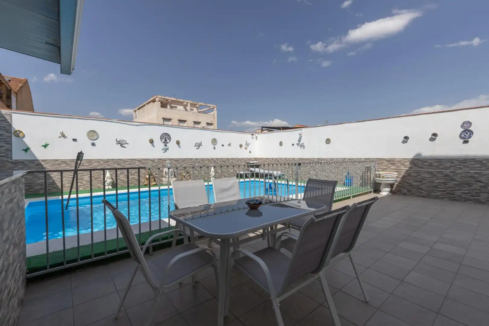 Terrace of Houses for sale in Láchar  with Air Conditioner, Heating and Swimming Pool