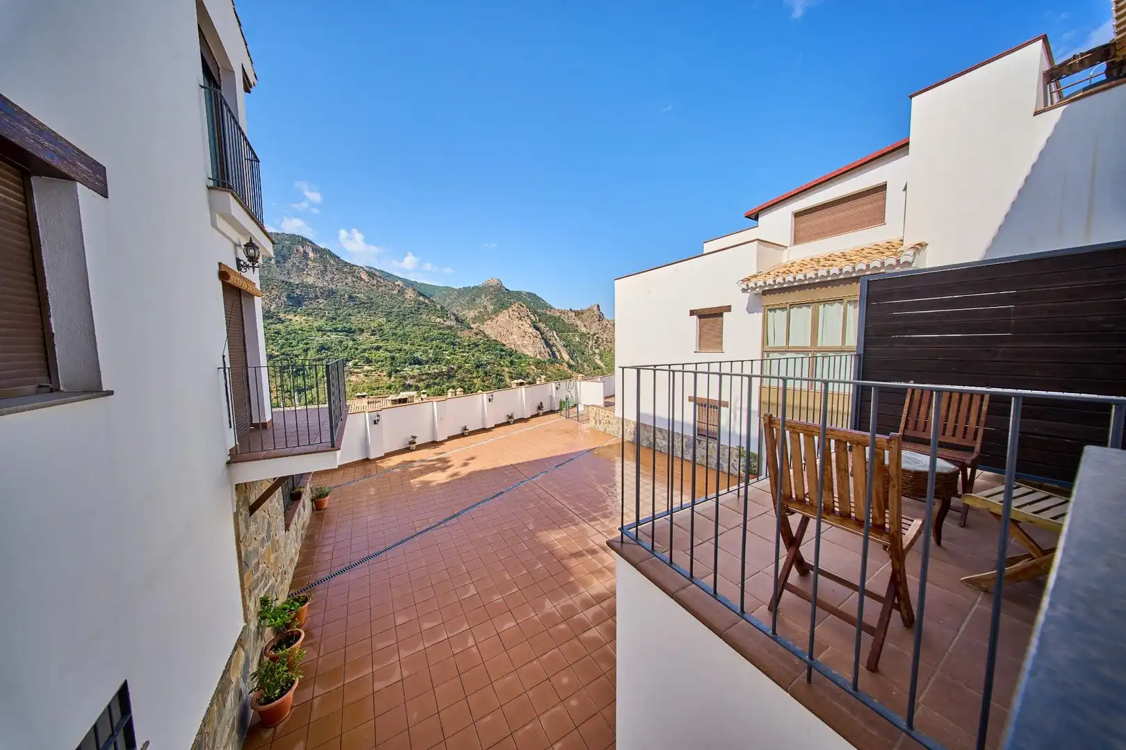 Terrace of Flat for sale in Güéjar Sierra  with Air Conditioner and Community pool