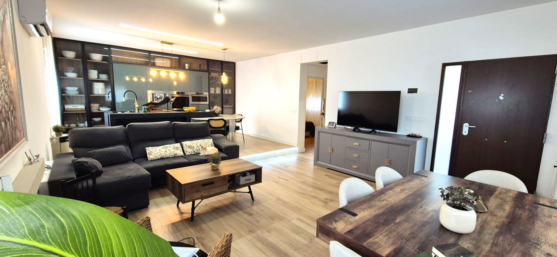 Living room of House or chalet for sale in Badajoz Capital  with Air Conditioner, Heating and Private garden