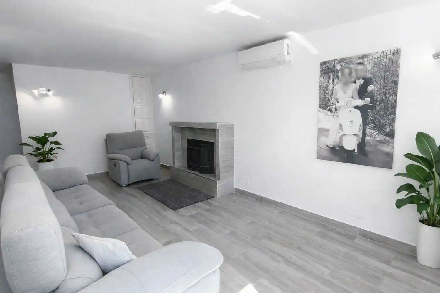 Sala d'estar de Casa o xalet en venda en Turre amb Aire condicionat, Terrassa i Moblat