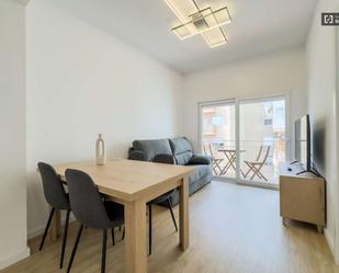 Sala d'estar de Apartament per a compartir en  Barcelona Capital amb Aire condicionat i Terrassa