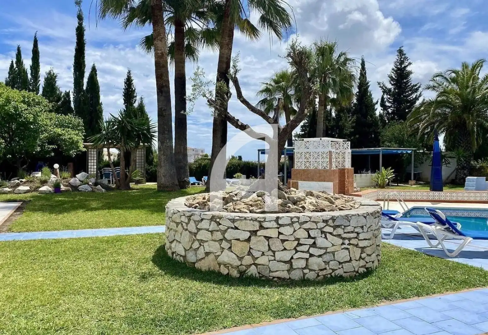 Jardín de Casa o chalet de alquiler en Mijas con Aire acondicionado, Calefacción y Terraza