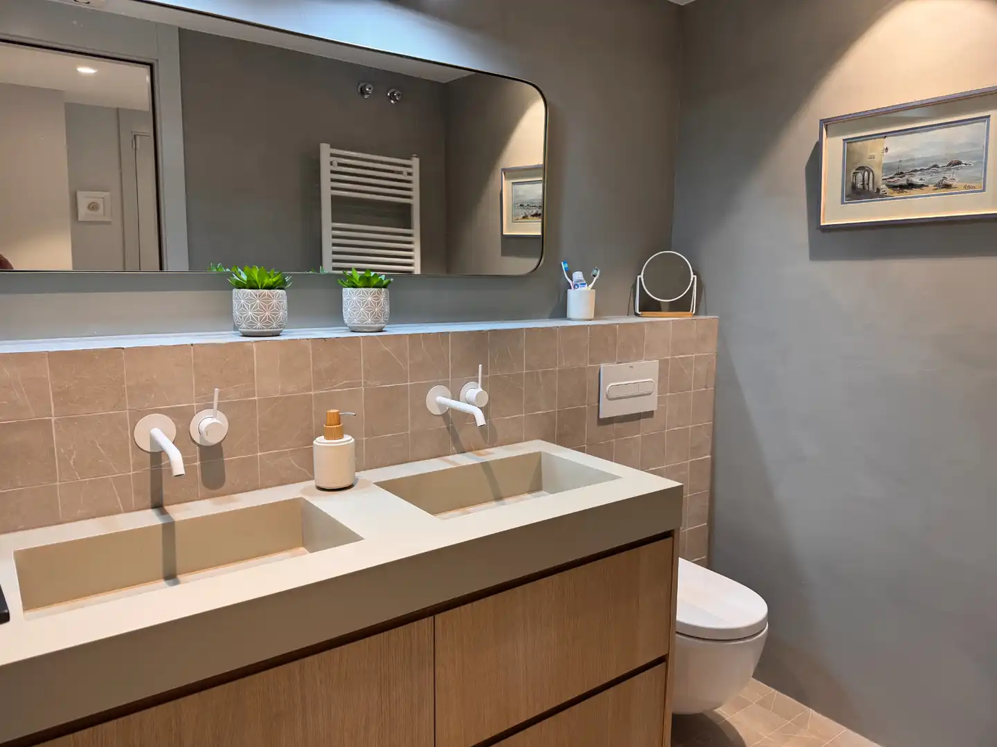 Bathroom of Flat for sale in Palafrugell  with Air Conditioner, Heating and Private garden