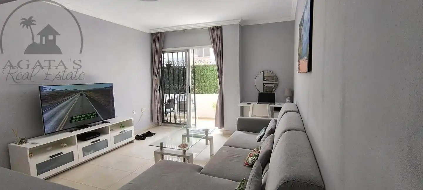 Sala de estar de Planta baja en venta en Los Realejos con Terraza y Amueblado