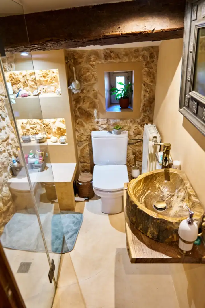 Bathroom of Country homes for sale in Santa Eulàlia de Ronçana  with Air Conditioner and Swimming Pool