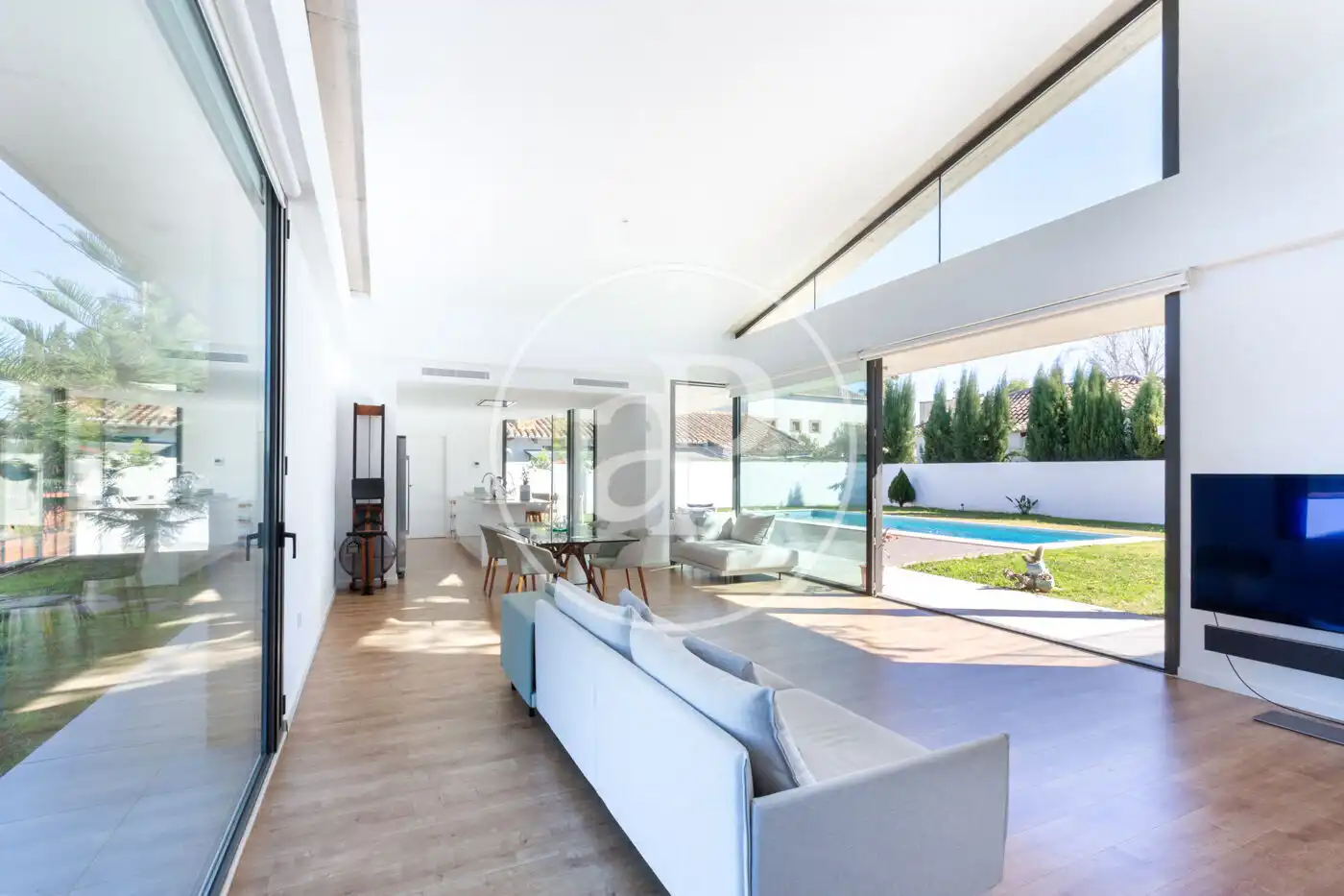 Living room of Houses for sale in L'Eliana  with Air Conditioner, Heating and Private garden