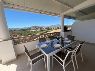 Penthouse mit Pool zur Miete in Mijas Golf
