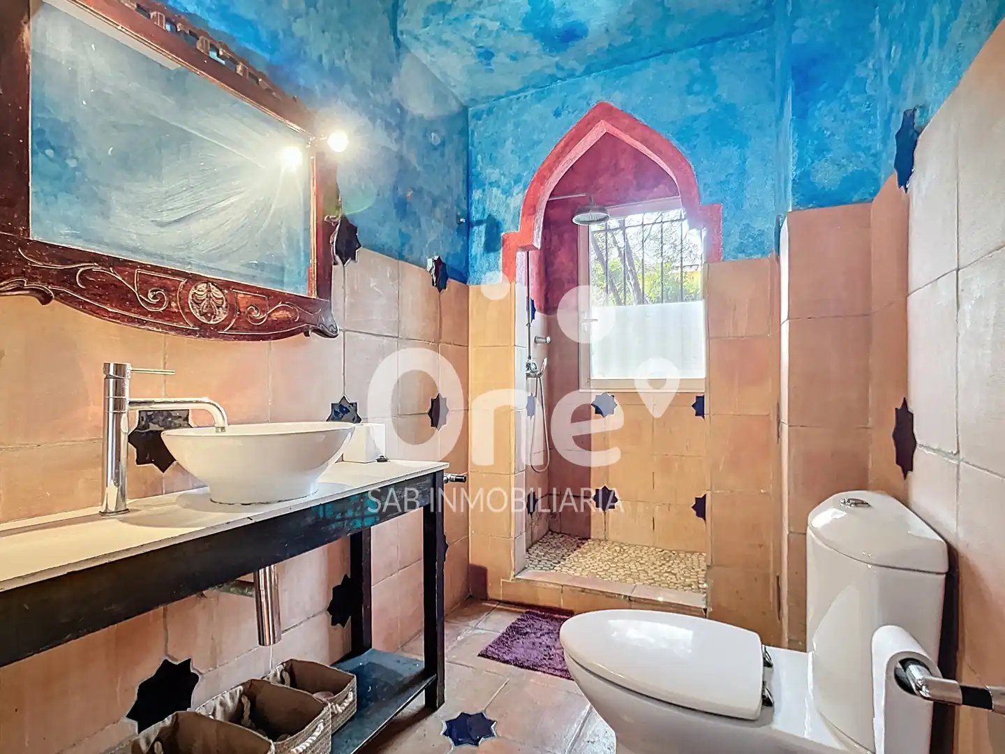 Baño de Casa o chalet en venta en San Antonio de Benagéber con Jardín privado, Terraza y Piscina