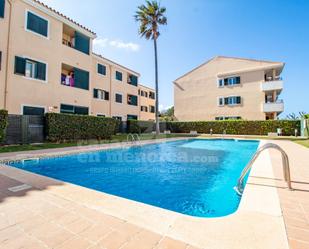 Swimming pool of Planta baja for sale in Es Castell  with Air Conditioner, Terrace and Swimming Pool