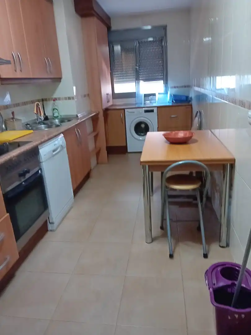 Kitchen of Flat for rent in Granada  with Air Conditioner, Heating and Furnished