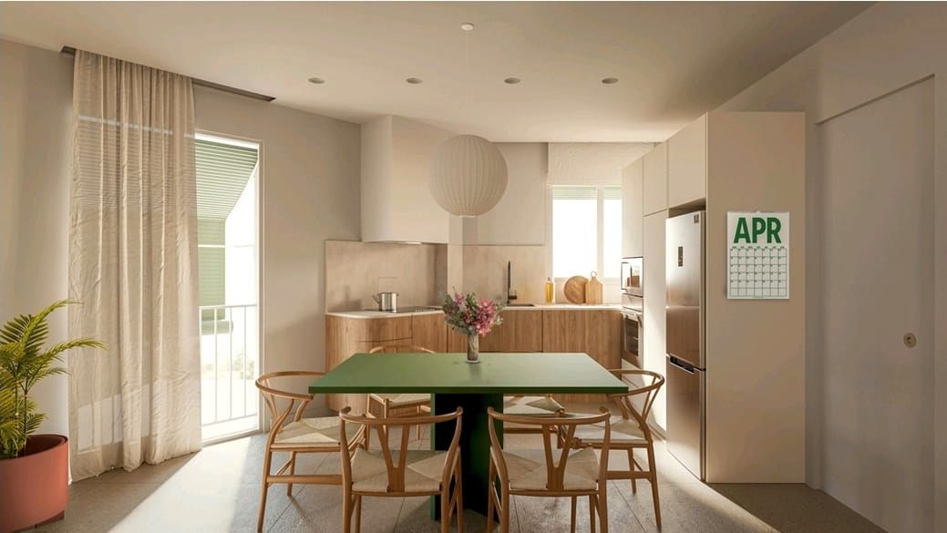 Cuina de Casa adosada en venda en Igualada amb Aire condicionat, Calefacció i Terrassa