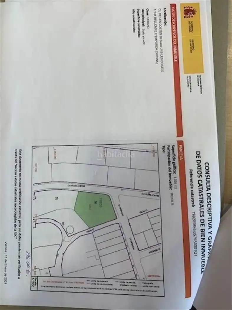 Residential land for sale in Carrer de les Costes 17, imagen 3