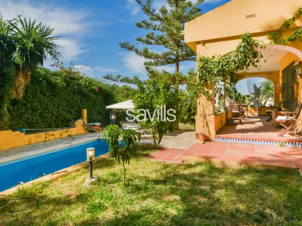 Jardí de Casa o xalet en venda en Málaga
