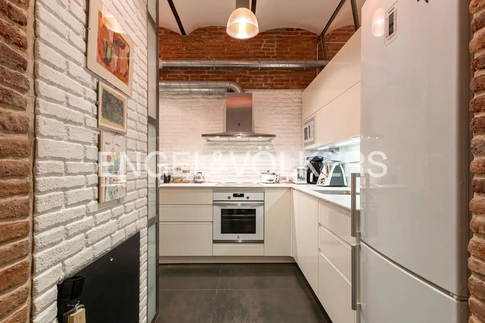Cuina de Loft en venda en Madrid amb Calefacció