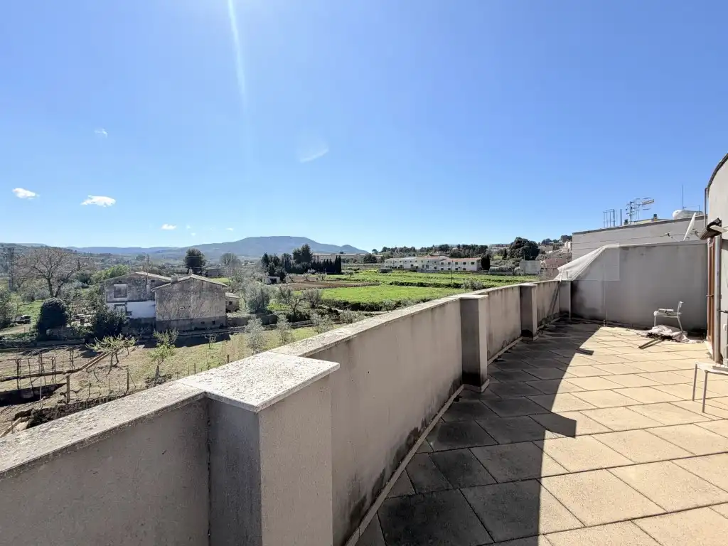 Terrasse von Maisonette zum Verkauf in Cocentaina mit Klimaanlage, Heizung und Terrasse