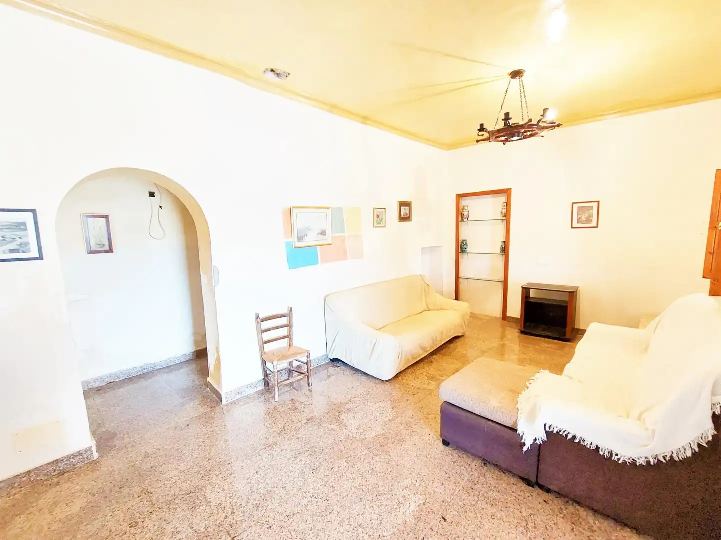 Living room of Country homes for sale in Lorca  with Private garden and Furnished