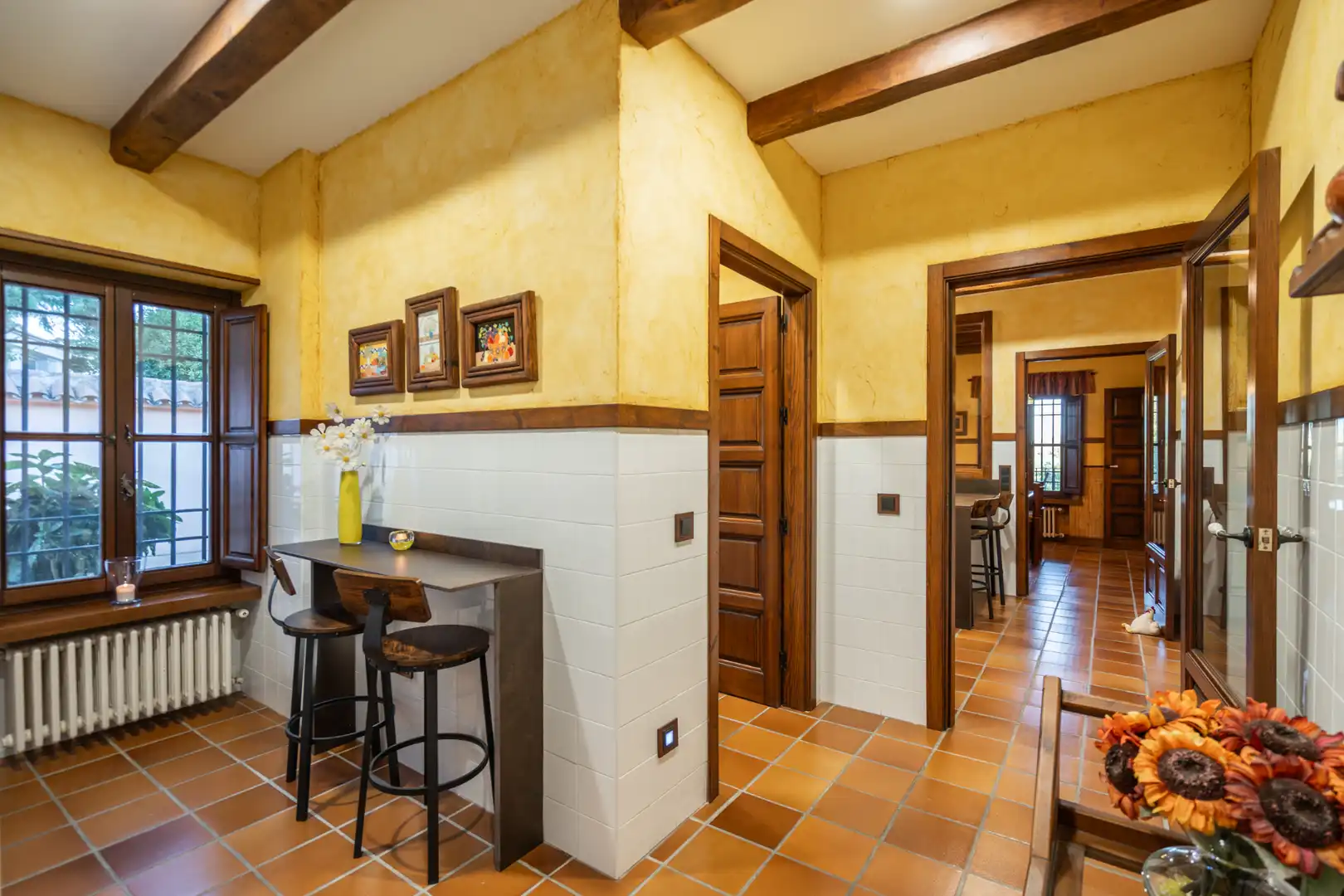 Kitchen of Houses for sale in Manzanares El Real  with Air Conditioner, Heating and Private garden
