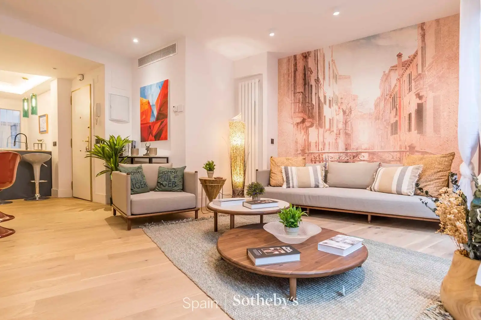 Living room of Apartments for sale in Madrid  with Air Conditioner
