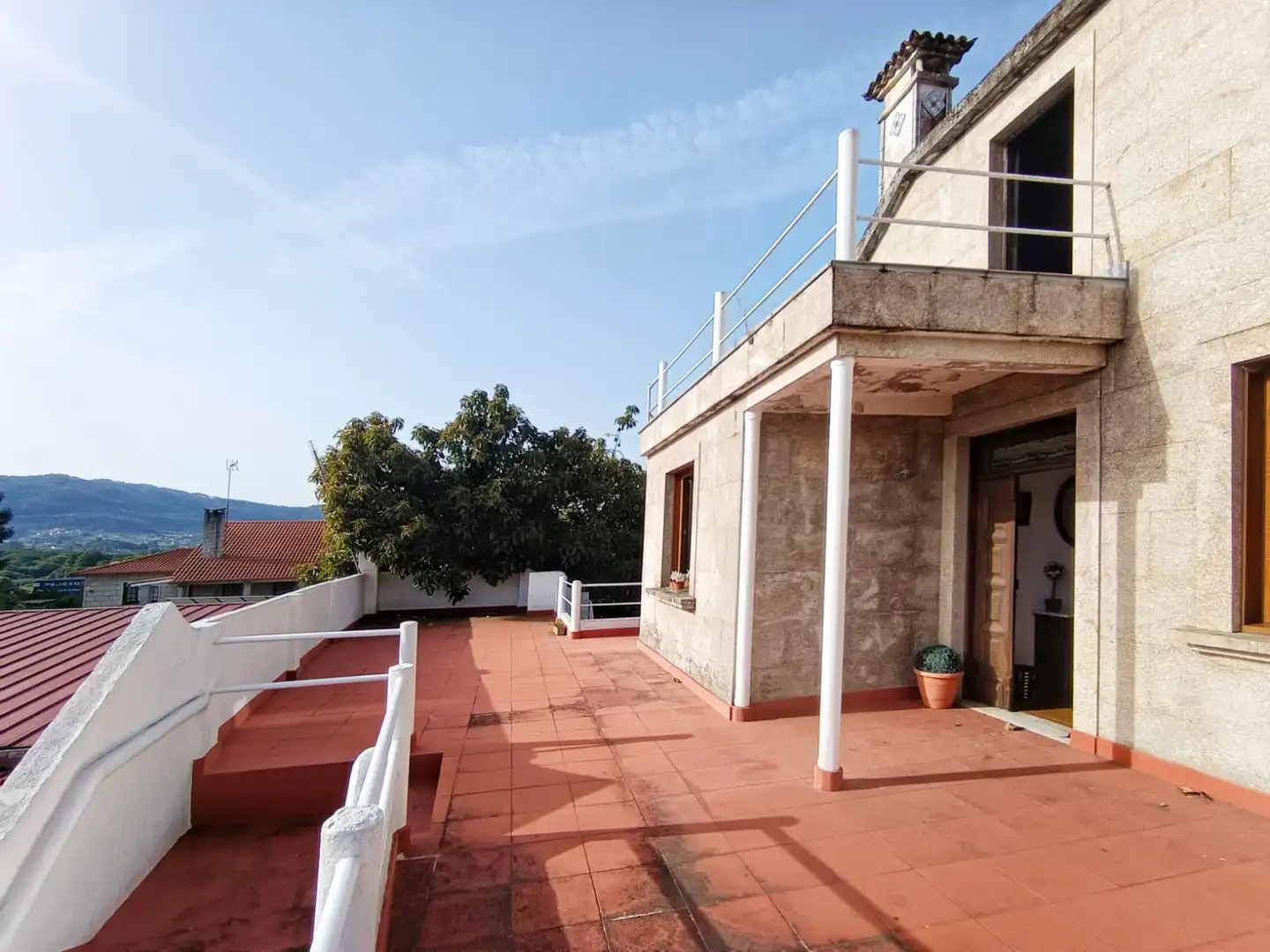 Terraza de Casa o chalet en venta en Pontevedra Capital  con Calefacción, Jardín privado y Terraza