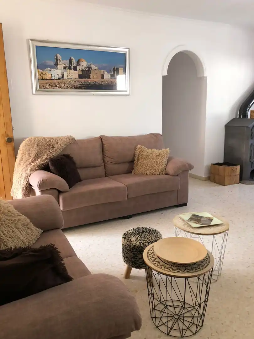 Sala de estar de Piso en venta en El Bosque con Aire acondicionado, Terraza y Balcón