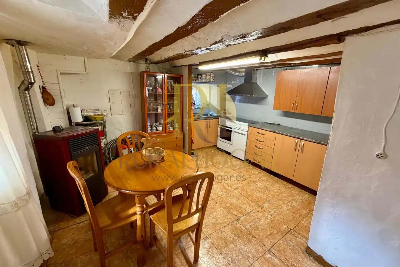 Cocina de Casa o chalet en venta en Traíd con Calefacción, Trastero y Amueblado
