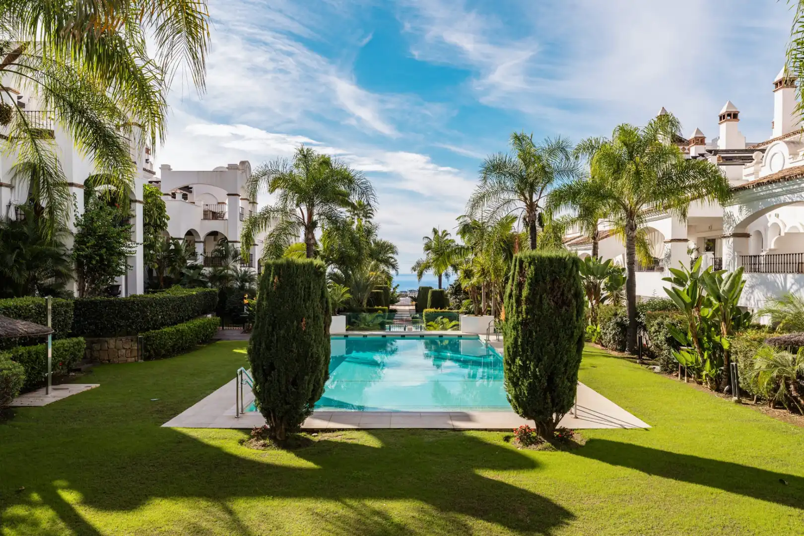 Apartament amb piscina en venda a Milla de Oro