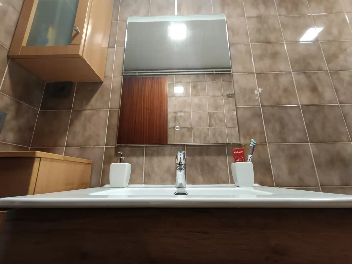 Baño de Piso de alquiler en Cunit con Terraza, Amueblado y Horno