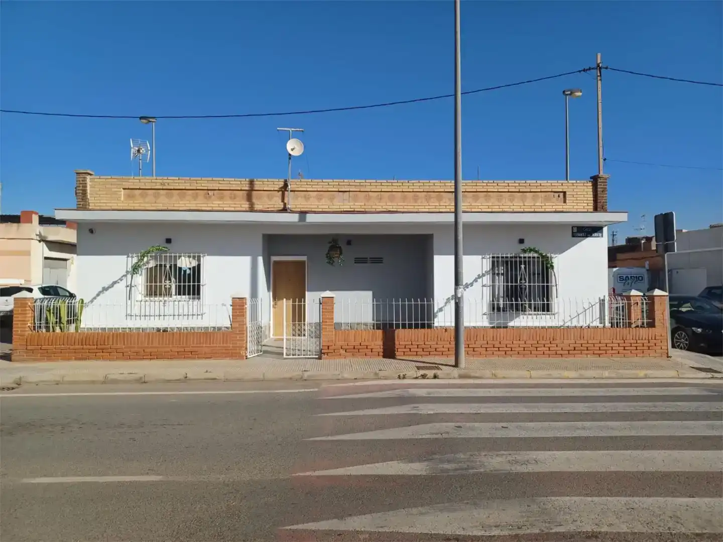 Vista exterior de Pis en venda en Cartagena amb Jardí privat, Traster i Moblat