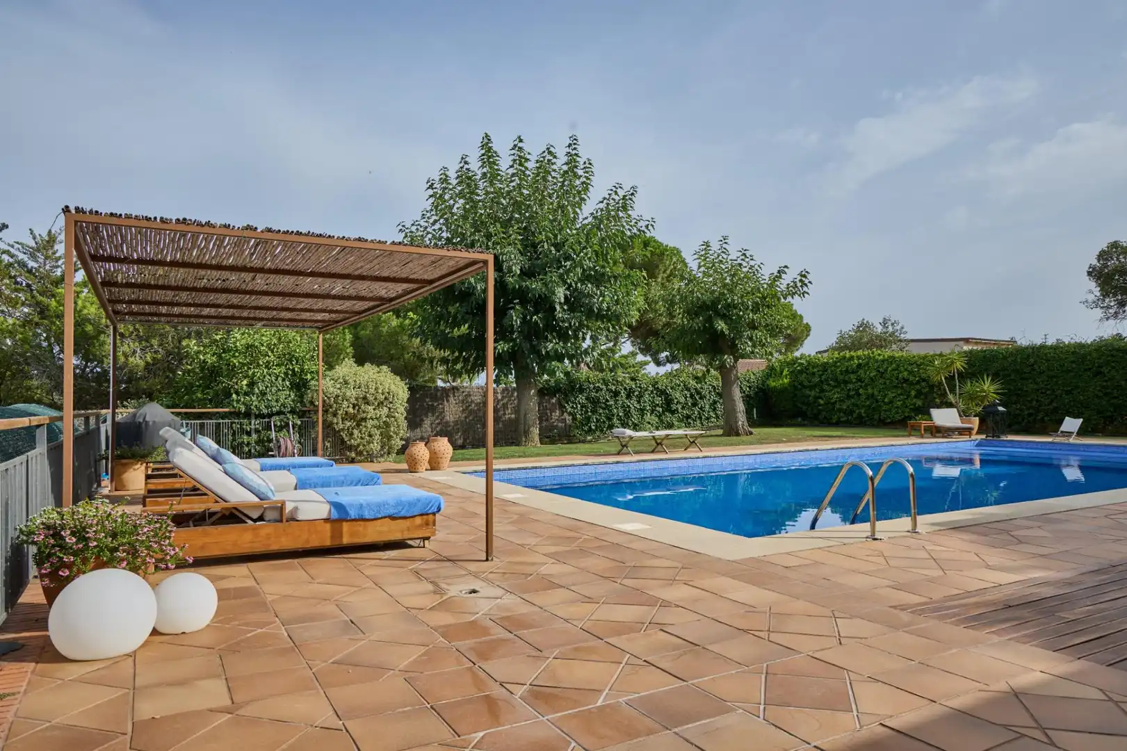 Piscina de Casa o xalet en venda en Sant Andreu de Llavaneres amb Calefacció, Jardí privat i Terrassa