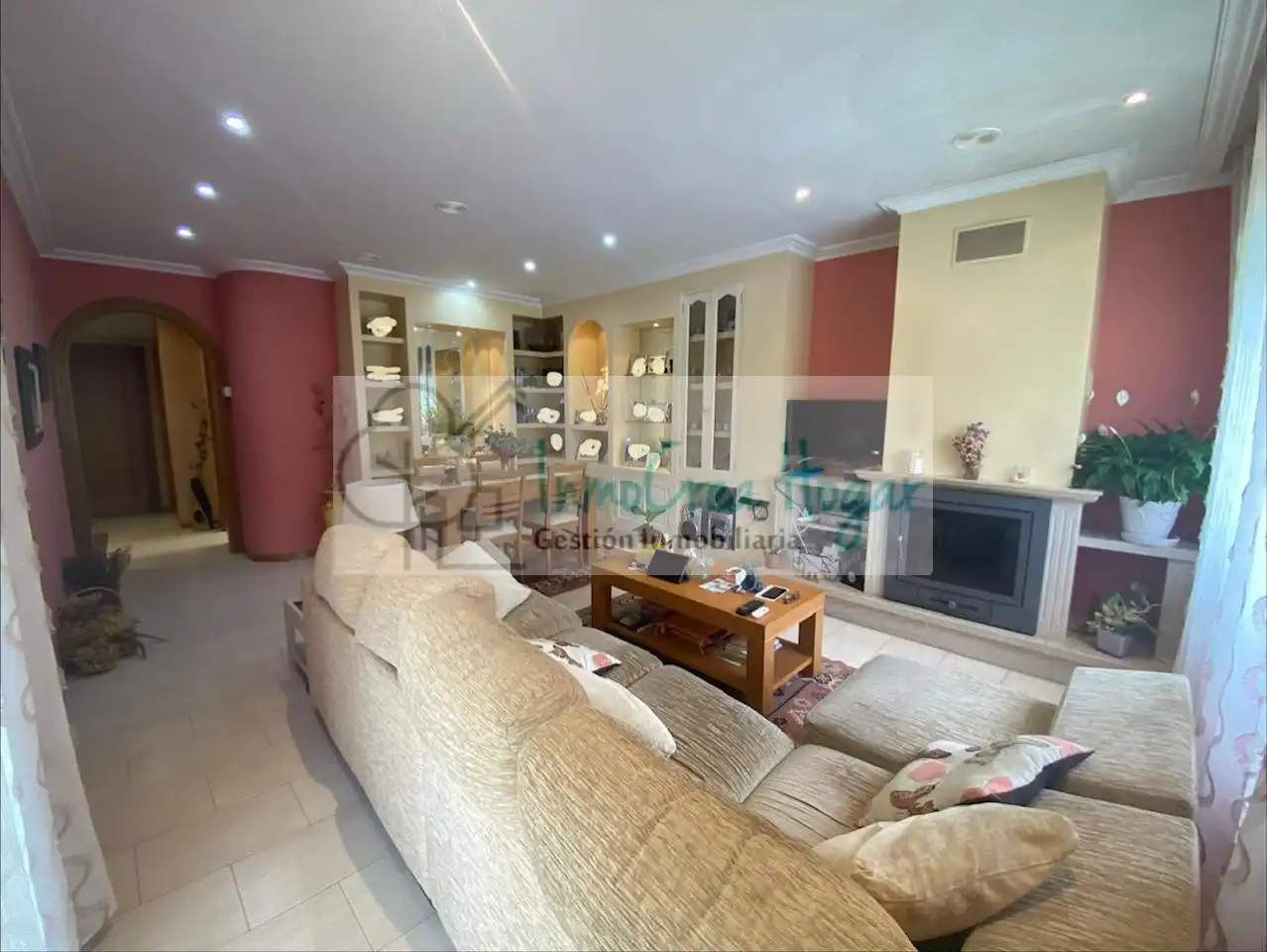 Living room of Houses for sale in Mos  with Heating, Private garden and Storage room