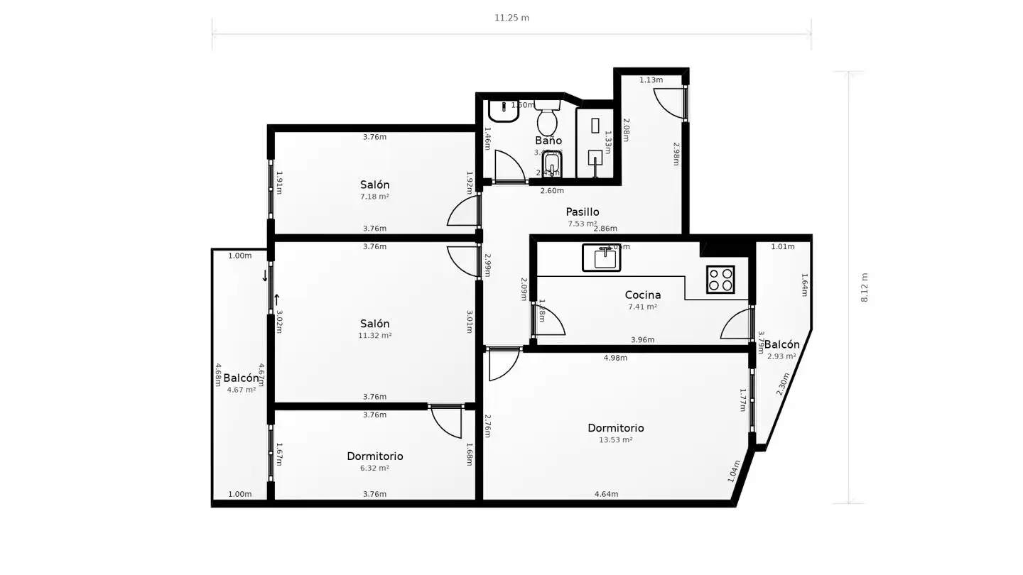 Flat for sale in Madrid  with Air Conditioner, Heating and Terrace