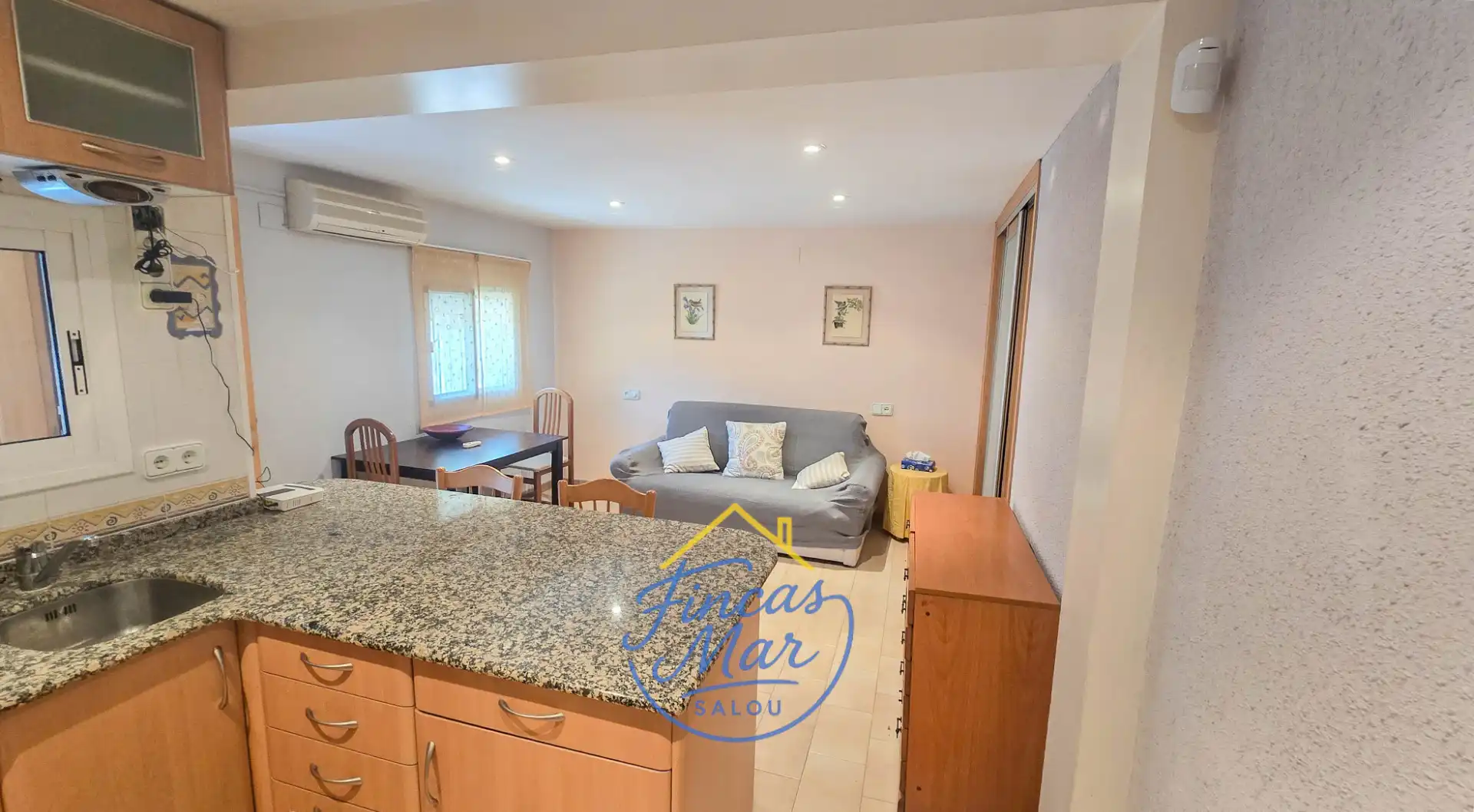 Küche von Wohnung zum Verkauf in Salou mit Klimaanlage, Möbliert und Balkon