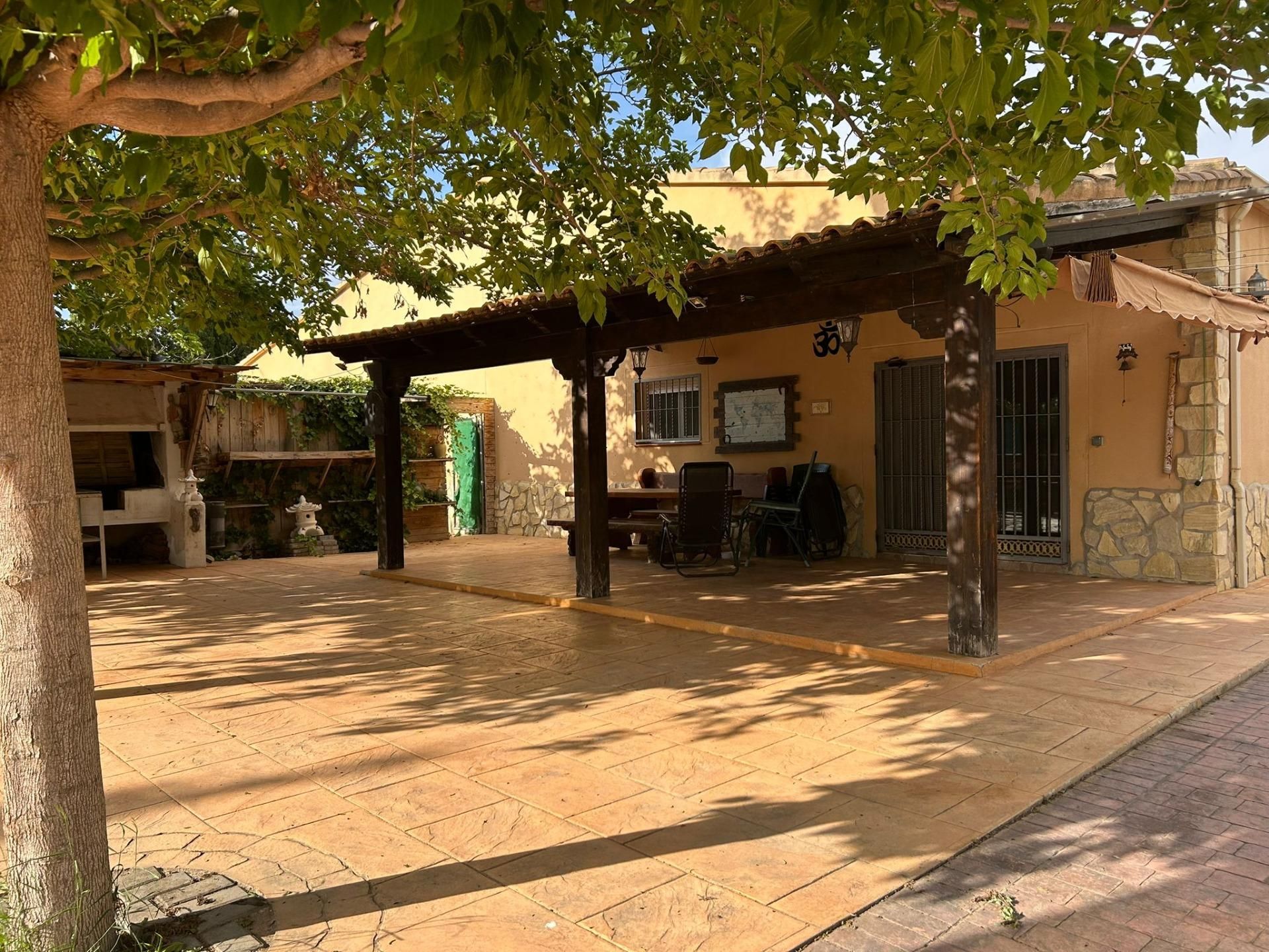 Exterior view of House or chalet for sale in Elche / Elx  with Air Conditioner, Heating and Private garden