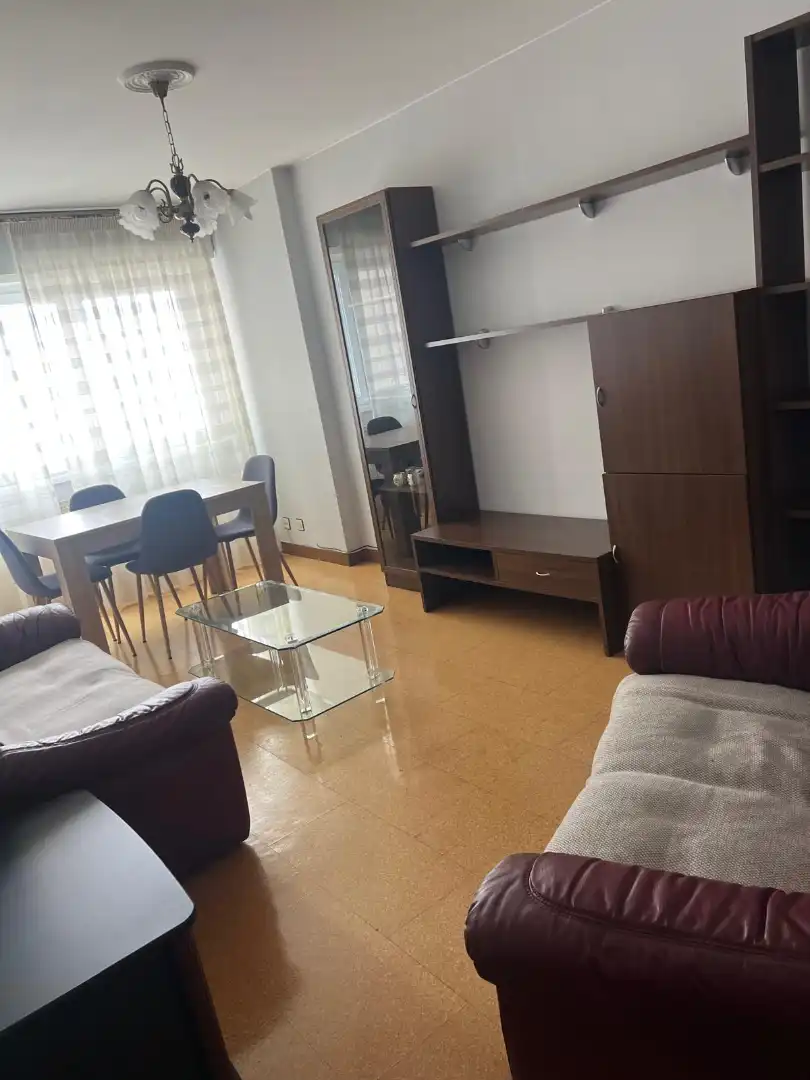 Living room of Flat for rent in A Coruña Capital   with Heating, Furnished and Oven