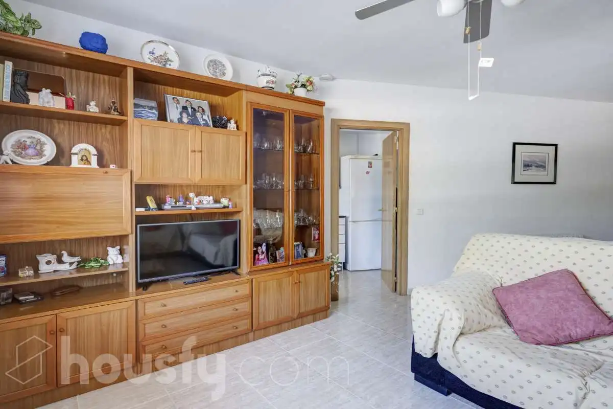 Living room of Flat for sale in Malgrat de Mar  with Heating, Storage room and Furnished