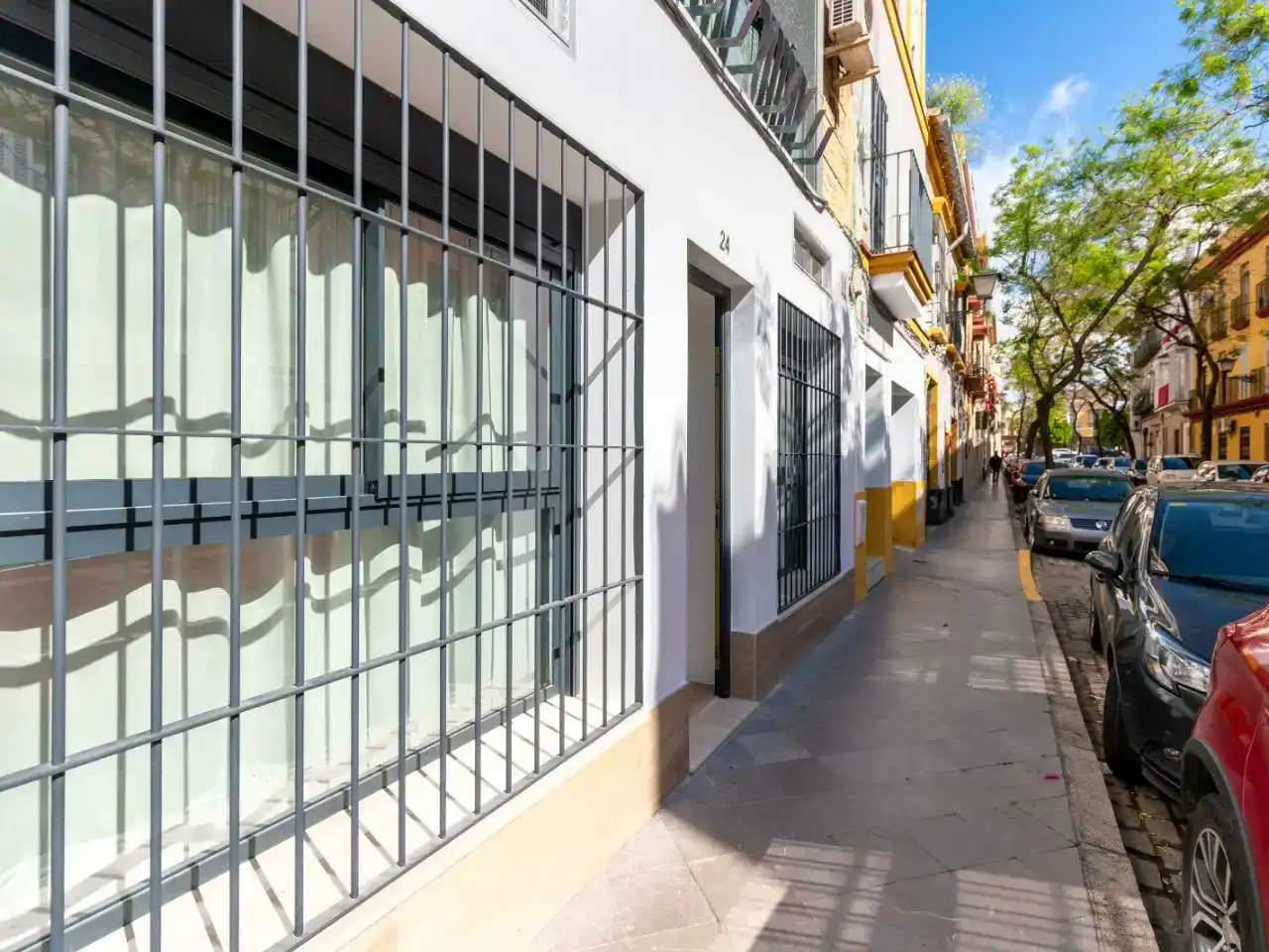 Vista exterior de Apartament de lloguer en  Sevilla Capital amb Aire condicionat
